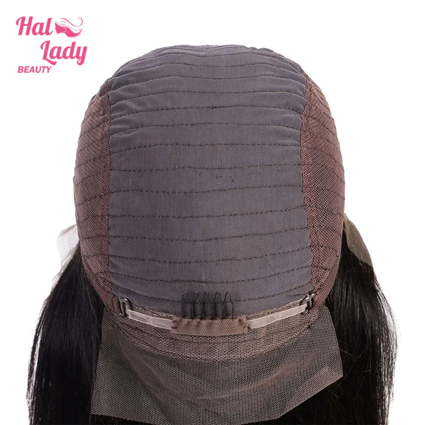 Halo Lady Beauty 13*4 кружевные передние человеческие волосы парики preprucked бразильская