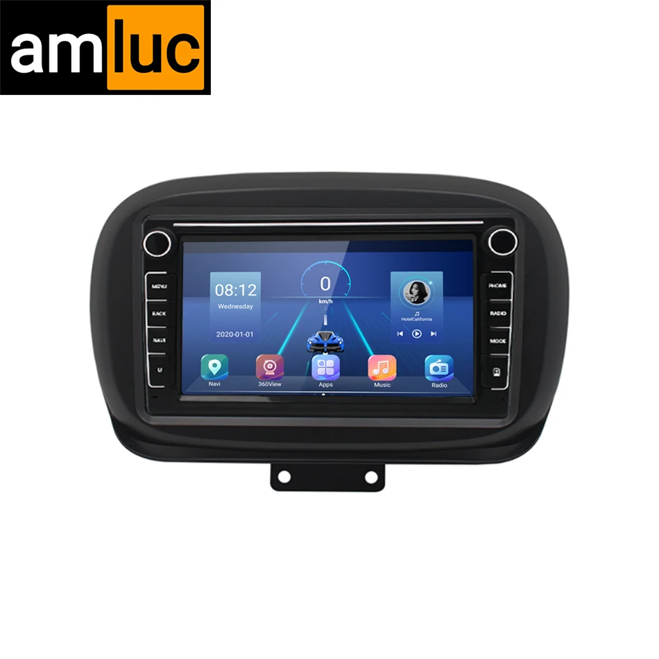 Для Fiat 500X 500X2014 2017 2018 2019 автомобильный Android мультимедийный плеер GPS-навигация