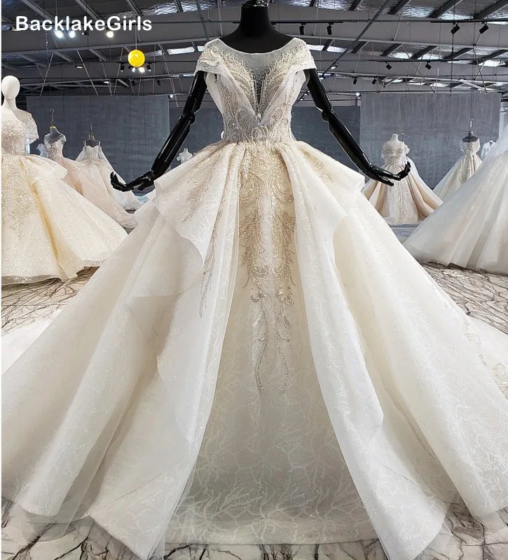 Элегантные свадебные платья для женщин более слойная Пышная юбка Заказные