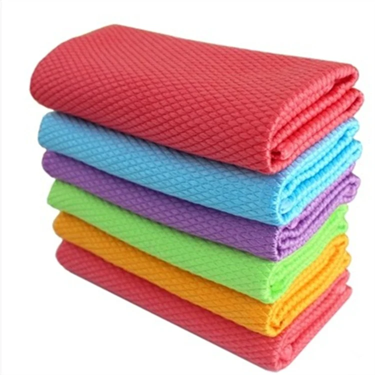 Впитывающее кухонное полотенце из микрофибры s блюдо быстросохнущее чистящее