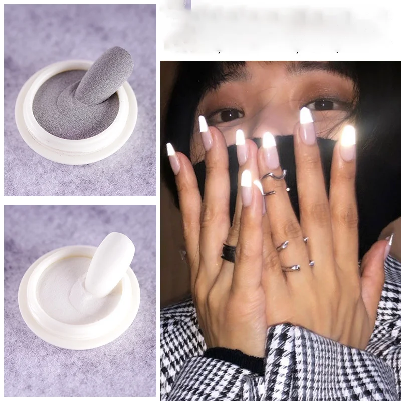 1 шт./компл. Светоотражающая пудра зеркальный блеск Хромовый пигмент для ногтей