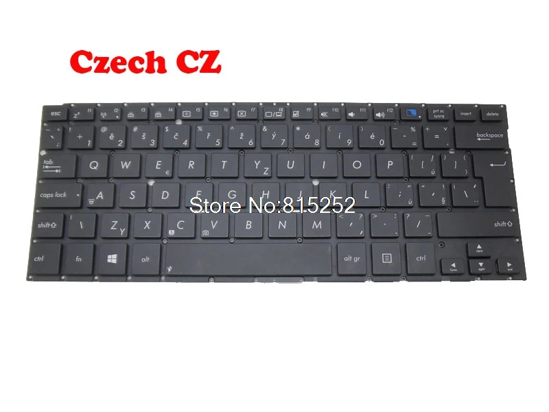 Клавиатура для ноутбука ASUS TAICHI 31 Black Belgium BE/CZ Чешский/Немецкий GR/США 0KNB0 3623UI00