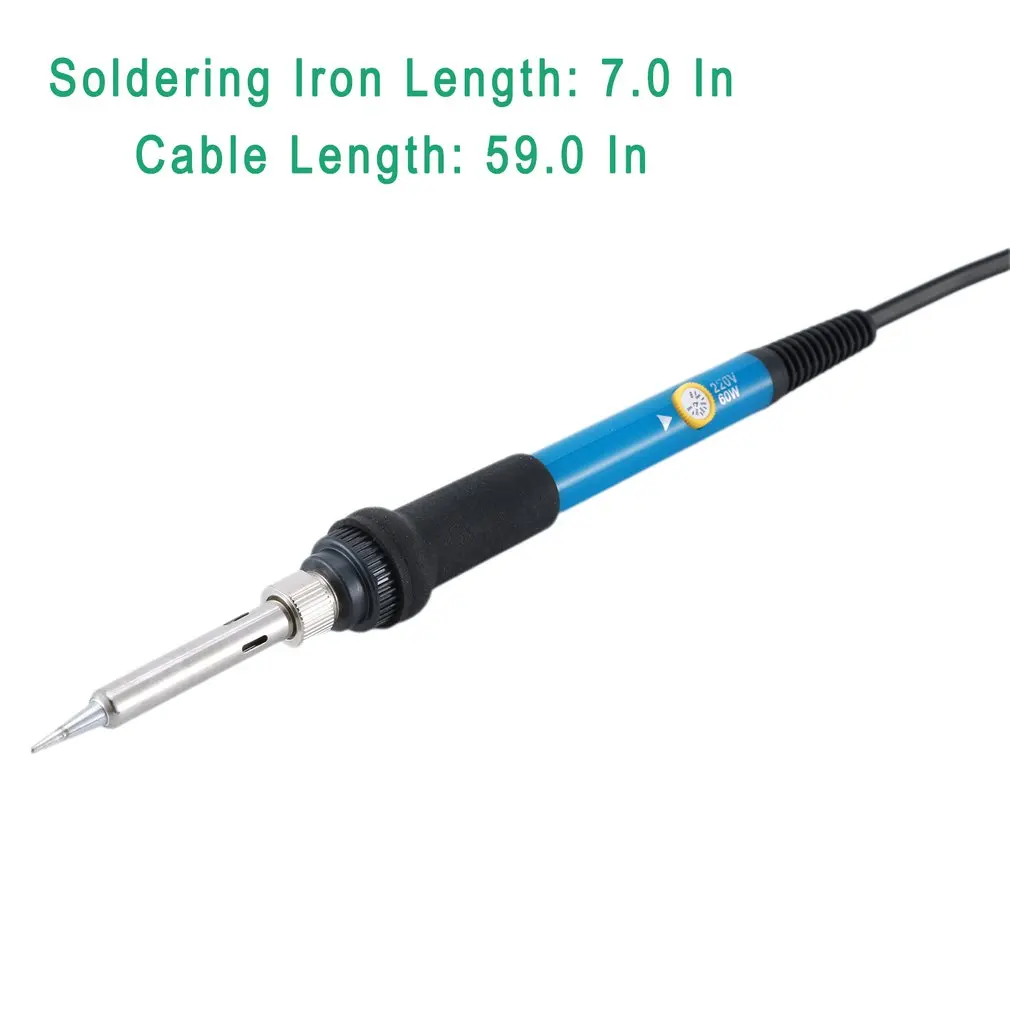

60W Soldering Iron Welding Kit Tool Stand Pump Temperature Adjustable Electric Soldering Iron Welding Tools
