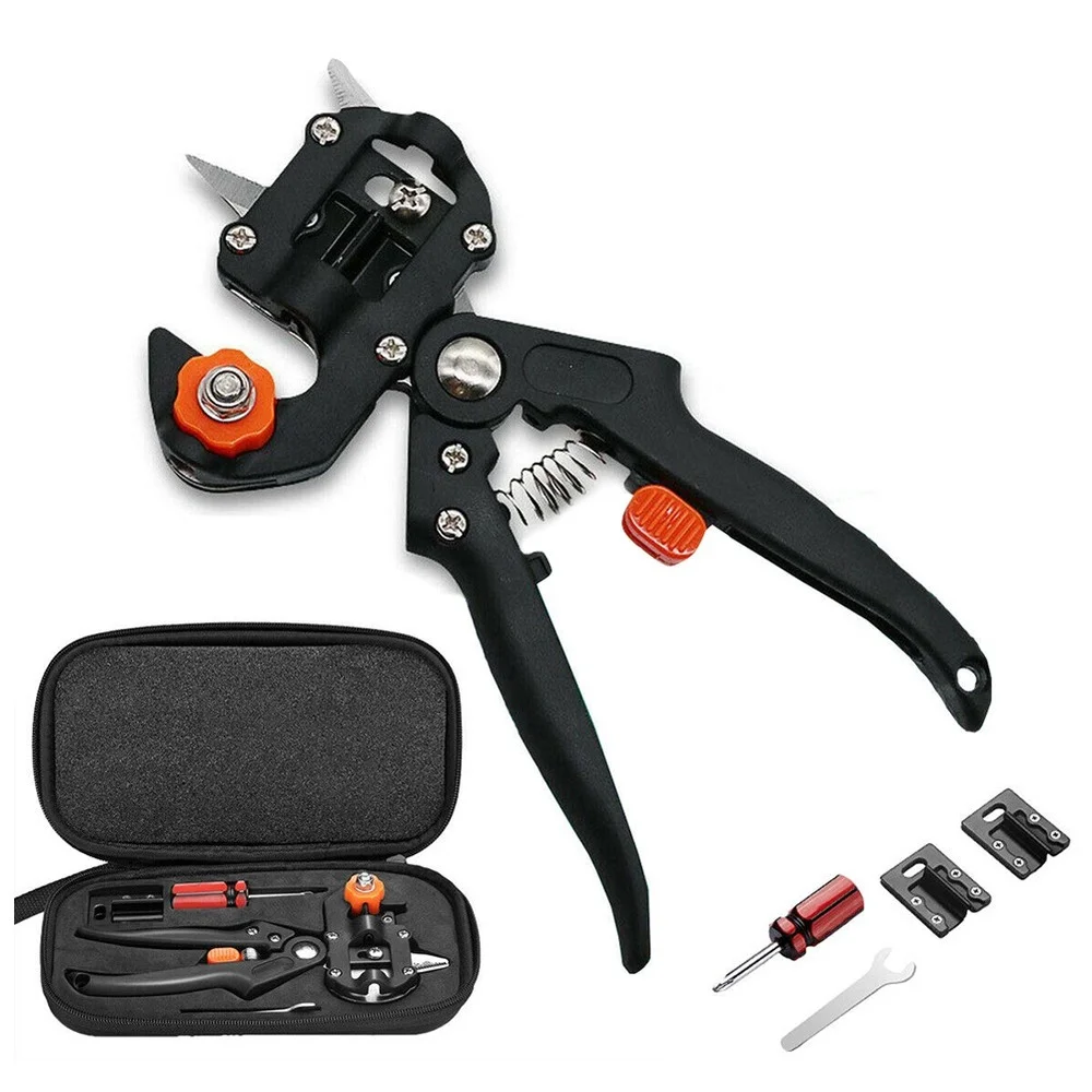 

1set Garden Grafting Tool Knife Tree Pruner Kit Twig Cutting Device Prun Scissor Household Garden Planting Seedle Graft Tool