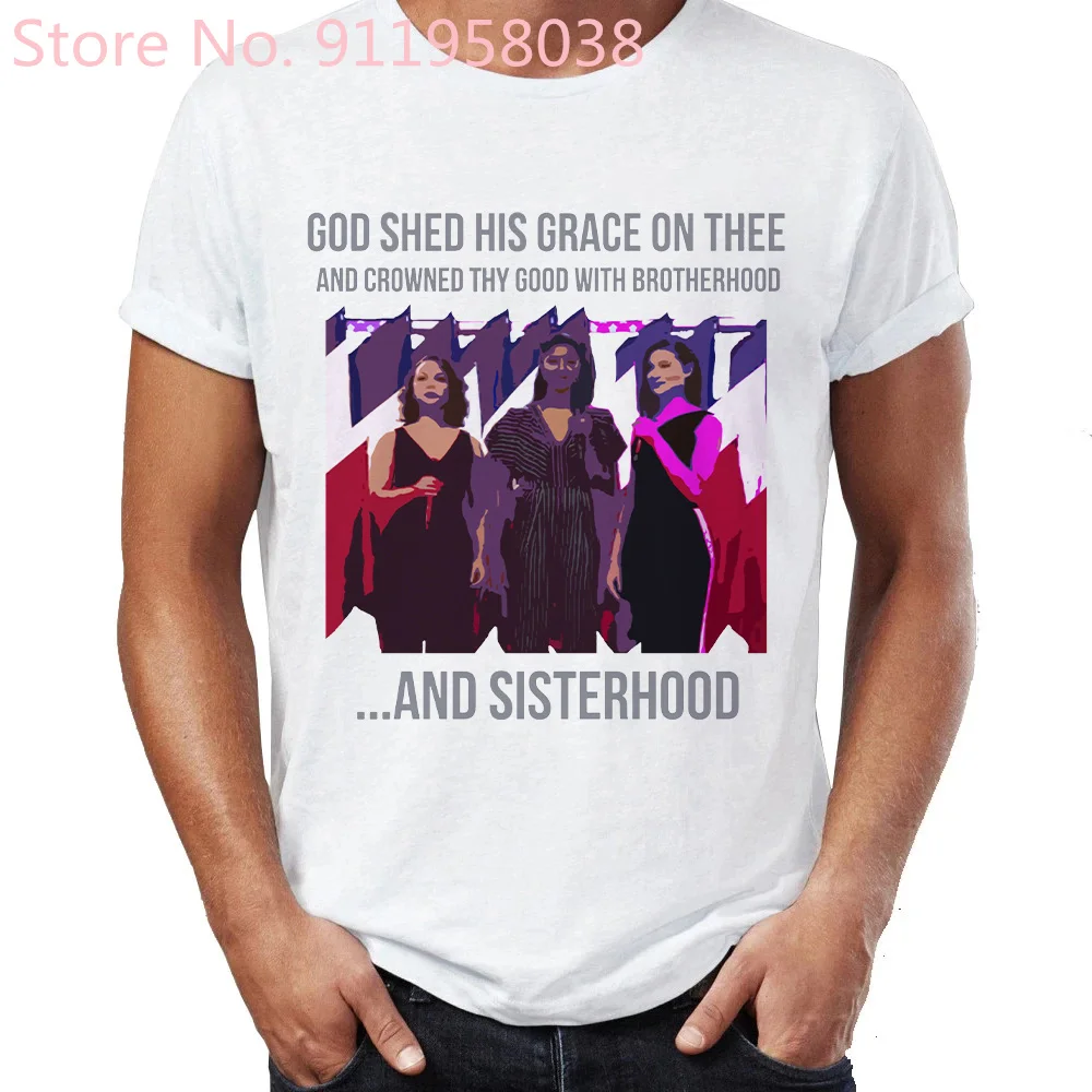 

Cartoon anime t shirt Funny Rise Up Work Hamilton Schuyler Sisters Kawaii Angelica Eliza and Peggy Oversized women/man T-Shirts