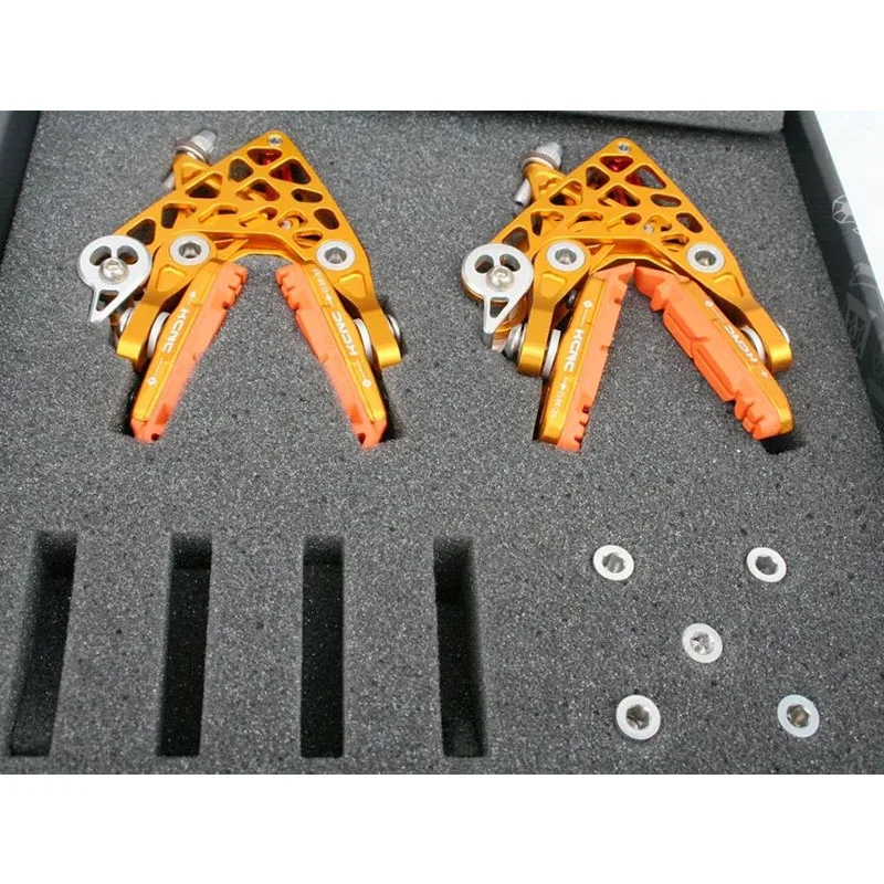 

KCNC CB4 Bicycle V Brake New Road Cycling Brake Caliper Ultralight Aluminium Alloy Linkage Activated Dual Pivot Capliper Brak