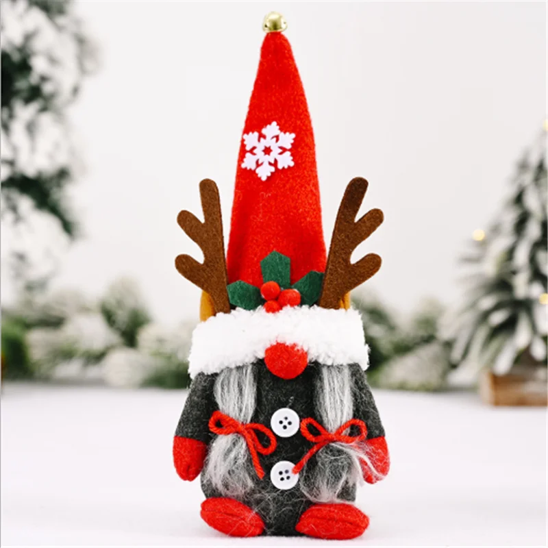 

Faceless Doll Christmas Decoration Forest Old Man Ornaments 2022 Merry Christmas Natal Kerst 2021 New Year Navidad Xmas Christma