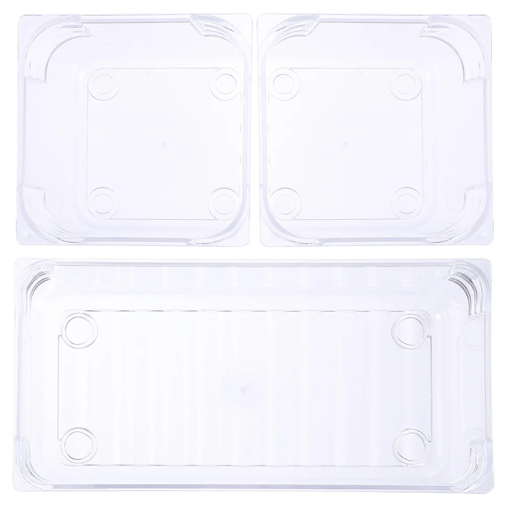 

16pcs Makeup Organizers Transparent Cosmetics Storage Case Drawer Storage Box