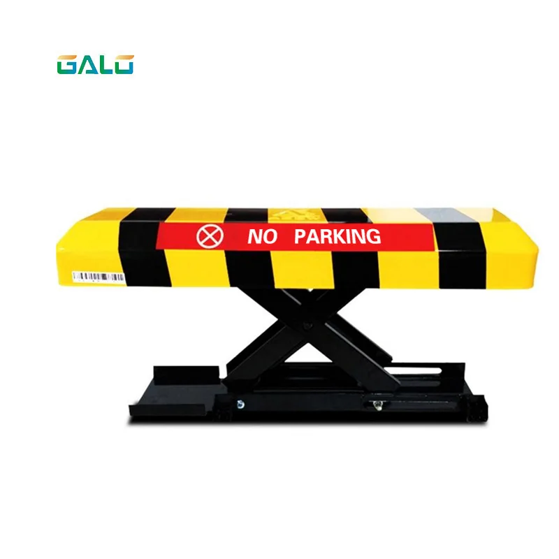 Rremote controllers parking lock car lot application/rising height 305mm automatic battery post barrier bollard | Безопасность и