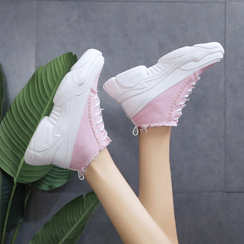 2019 Korean fashion candy color shoes women canvas old women's new summer casual breathable | Обувь