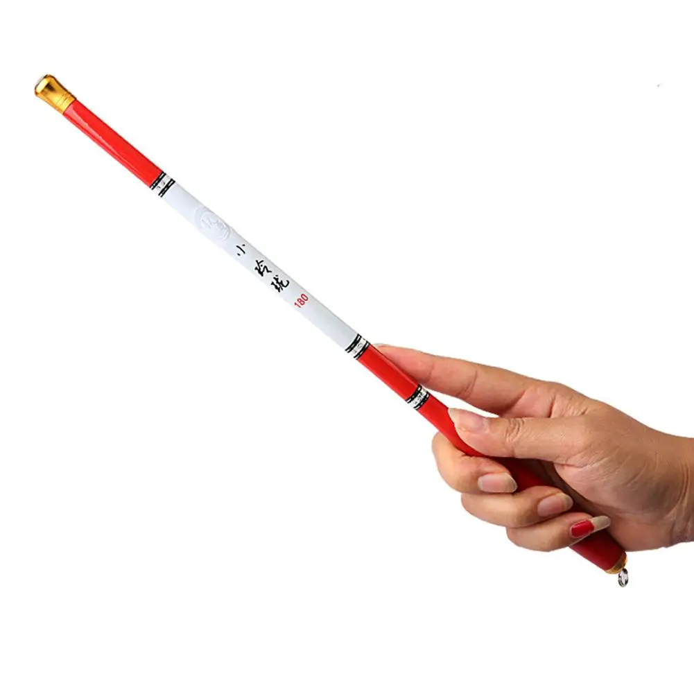 

Children Fishing Lure 19 Tune Mini Retractable Ultralight Hard Carbon Fiber Carp Fishing Pole Stream Rod 1.0-3.6m Fishing Tackle