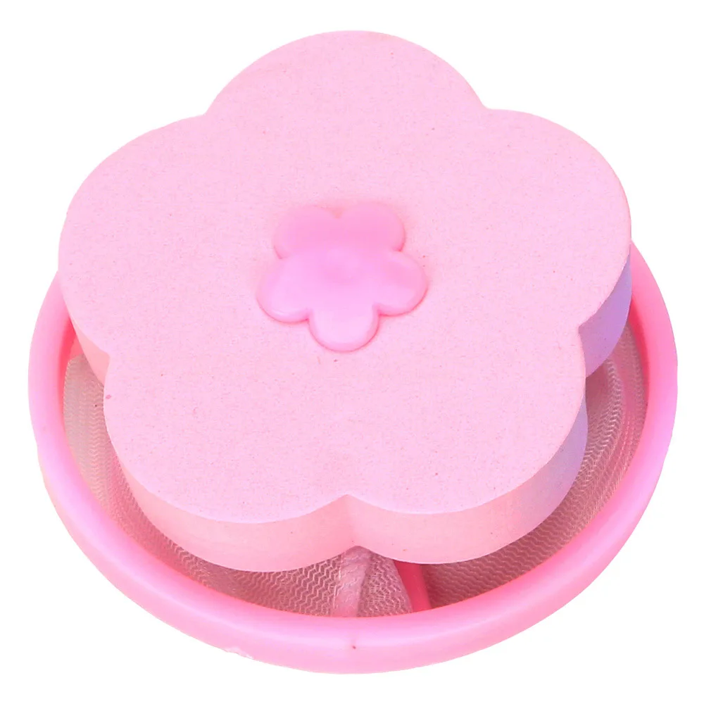 Pink 2 Фильтр стиральной машины сбора грязных волокон удаления волос Catcher Очистки Шары сумка для белья шары диски фильтр сетчатый мешок - Цвет: Pink 2