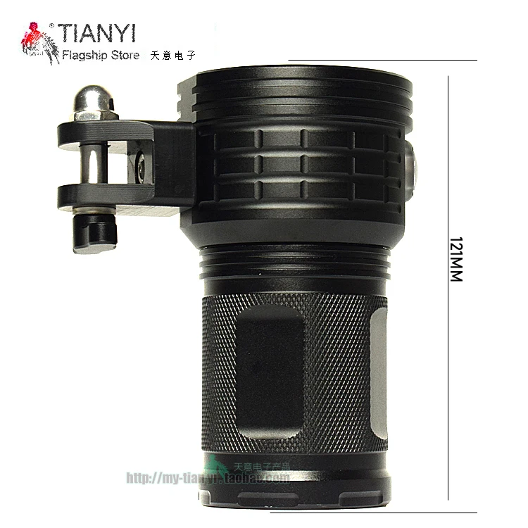 Фонарь для дайвинга с креплением YS Clamp фотосъемки подводный mount Attack держатель