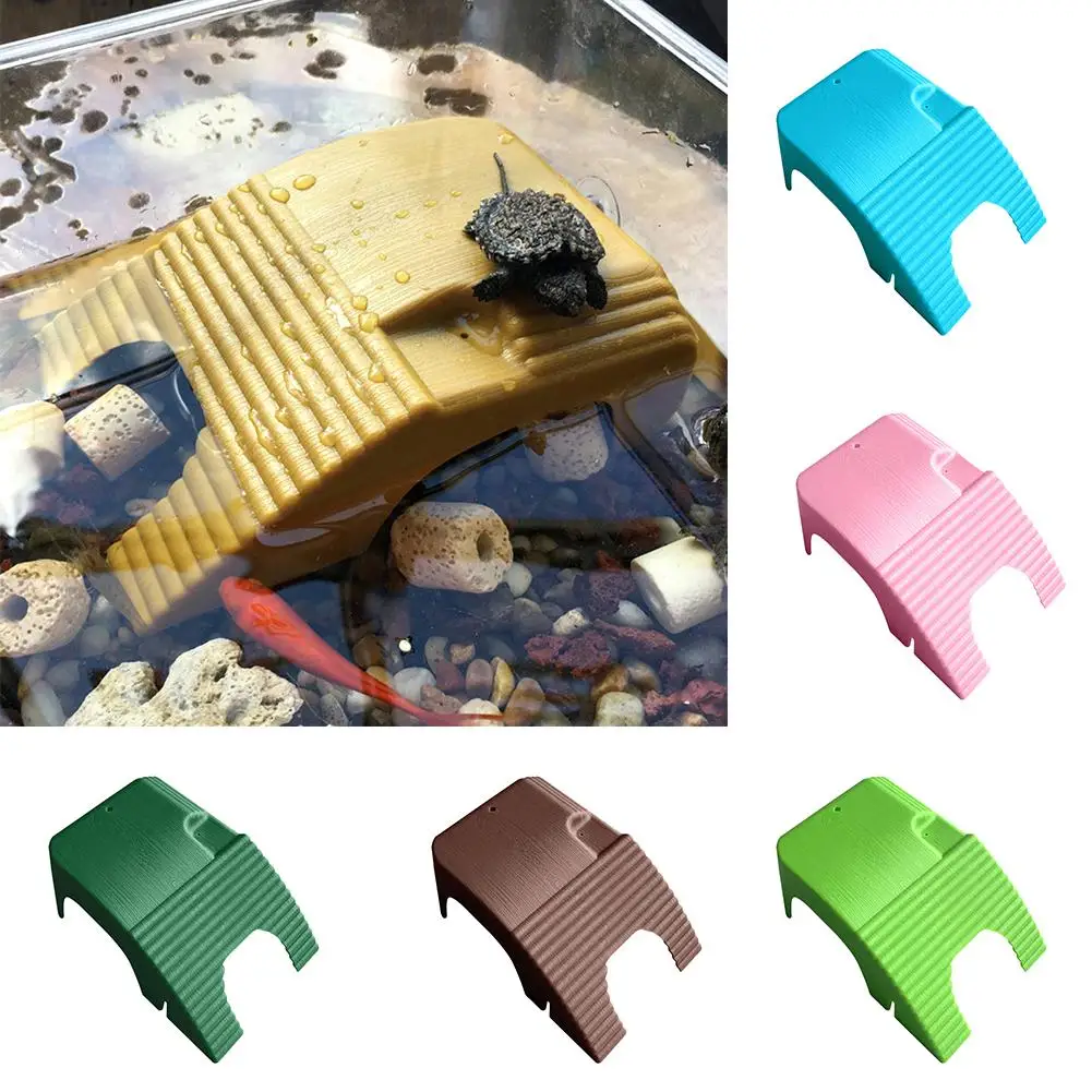 

HOT!!! Aquarium Reptile Turtle Floating Basking Platform Staircase Fish Tank Decor Aquarium Turtle Platform for reptile to rest