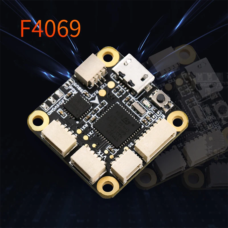 

Контроллер полета TCMMRC F409, FPV гоночный Дрон с интегрированным OSD контроллером 20 мм * 20 мм, подходит для 2,5/3-дюймовой рамки Tyro079
