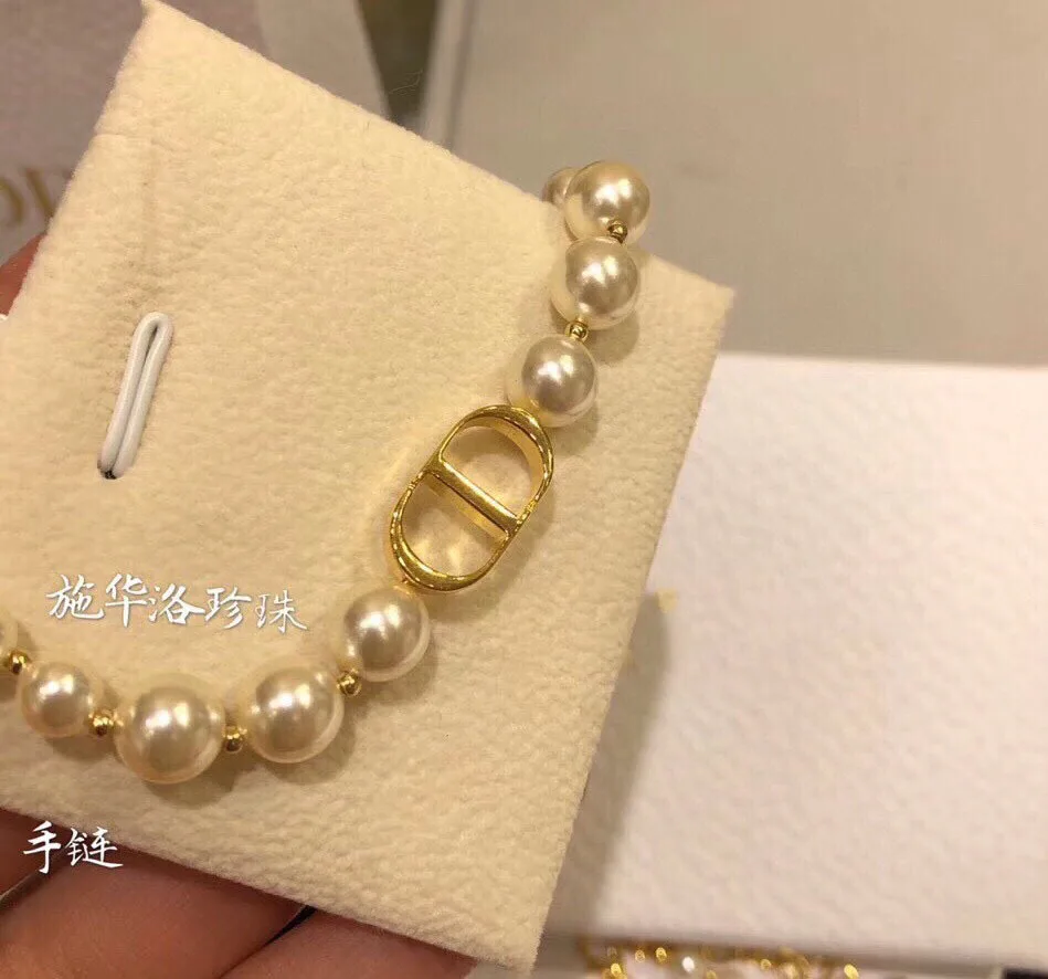 

New Fashion Jewelry Bracelet Pearl Necklace Women High Quality Fashion Bracelets for Women 2021 Luxury Jewelry Trend Necklaces