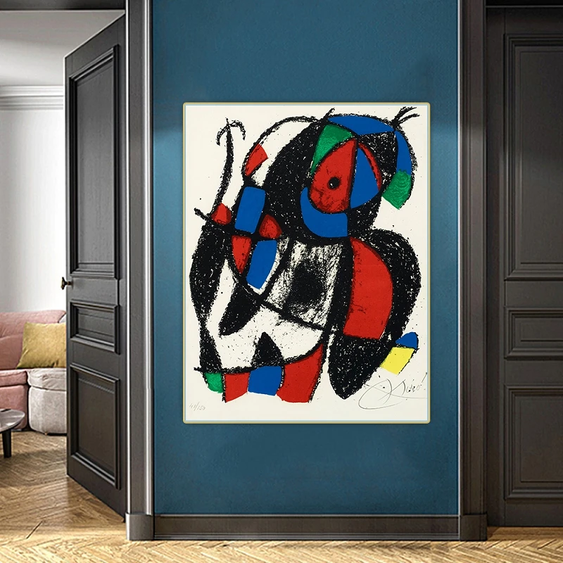 Настенный декоративный постер с живописным изображением животных | Дом и сад