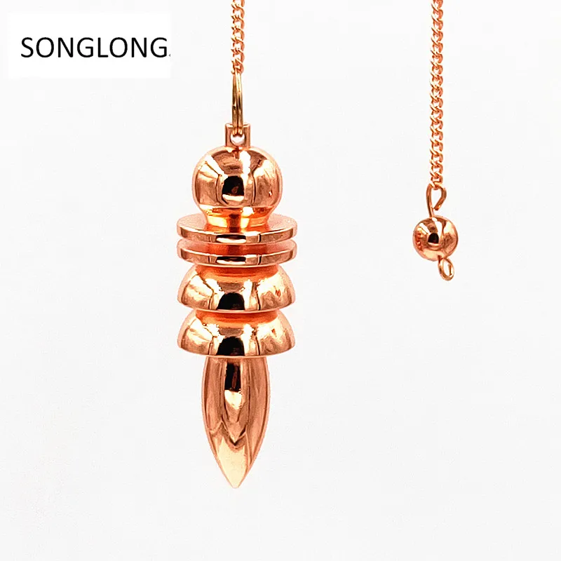 Подвеска-Шарм маятник для мужчин и женщин, амулет для чакра, натуральный камень, лечебная медитация, ожерелья и подвески