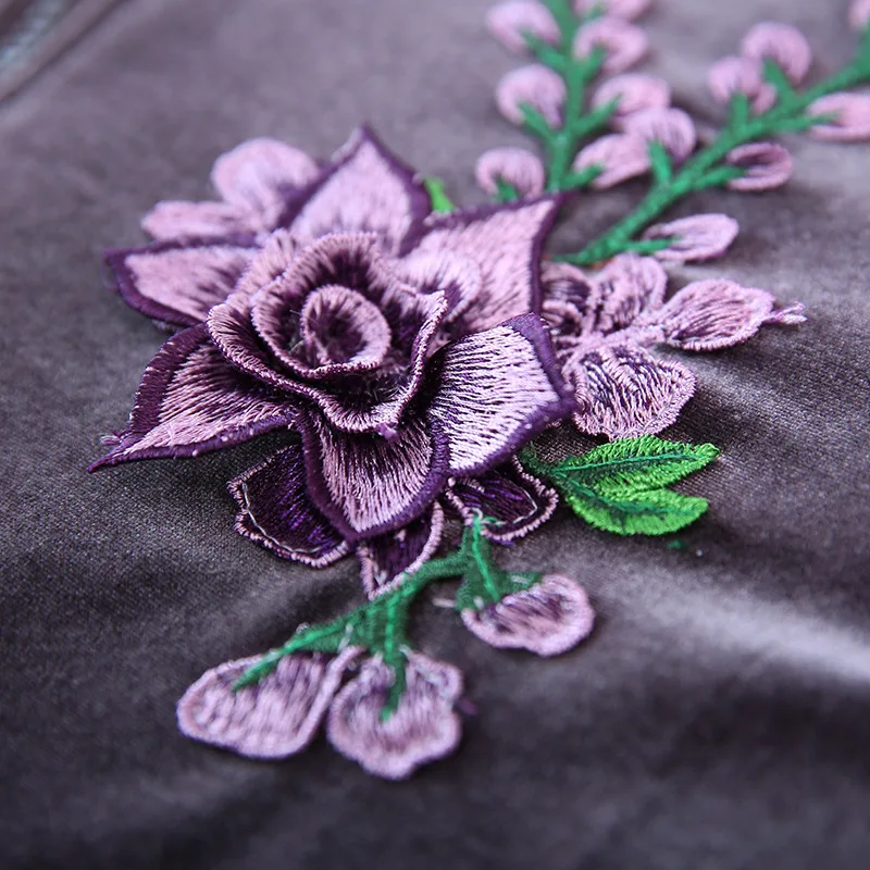 

3pcs Women Sportswear Tracksuit Embroidery Velvet Loose Jacket+sweatshirt+pant Running Jogger Fitness Casual Gym Set Sport Suit