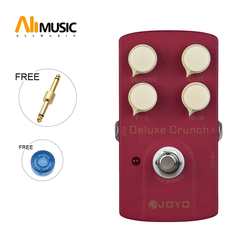 JOYO JF 39 Deluxe хруста Электрический ra Violao Гитара Эффект искажения педали True Bypass