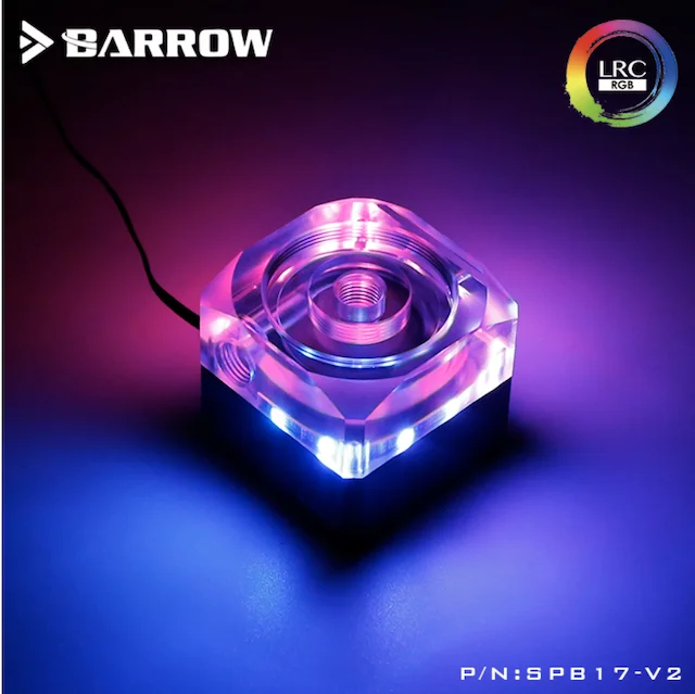 

Barrow SPB17-V2 DDC PWM Pump17w Maximum Flow Lift 5.5meters 960L / H / DDC Combo Pump + Reservoir / Length 60/90/140/190/240mm