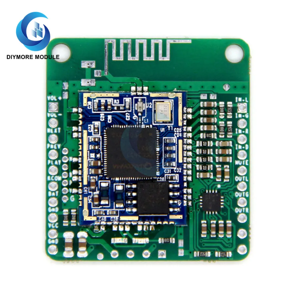 Плата Hi Fi аудио ресивера QCC3031 APTXHD Bluetooth 5 0 с AUX входом для домашнего усилителя