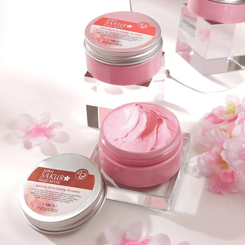 Sakura грязевая маска Сыворотки Уход за лицом отбеливающий увлажняющий крем для