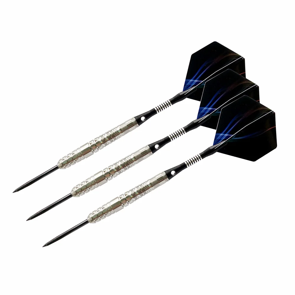 

Профессиональный дротика с ручной коробкой 3 шт./компл., 23 г, черный, золотой, стальной наконечник Дротика с вольфрамовым стальным стержнем, п...