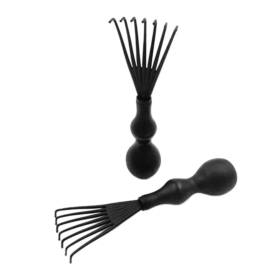 Черная щетка для волос Очиститель расчески очищающее средство удаления когтей