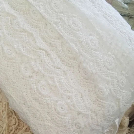 250 г вышитая кружевная лента вуаль Водорастворимая органза сетка сделай сам