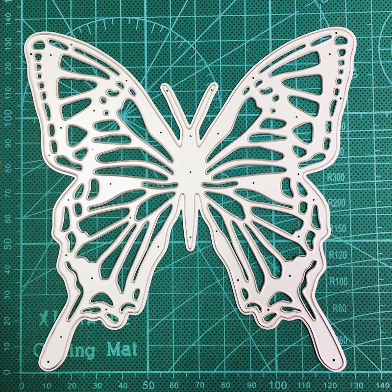 Металлические Вырубные штампы для рукоделия высечка большая кружевная бабочка