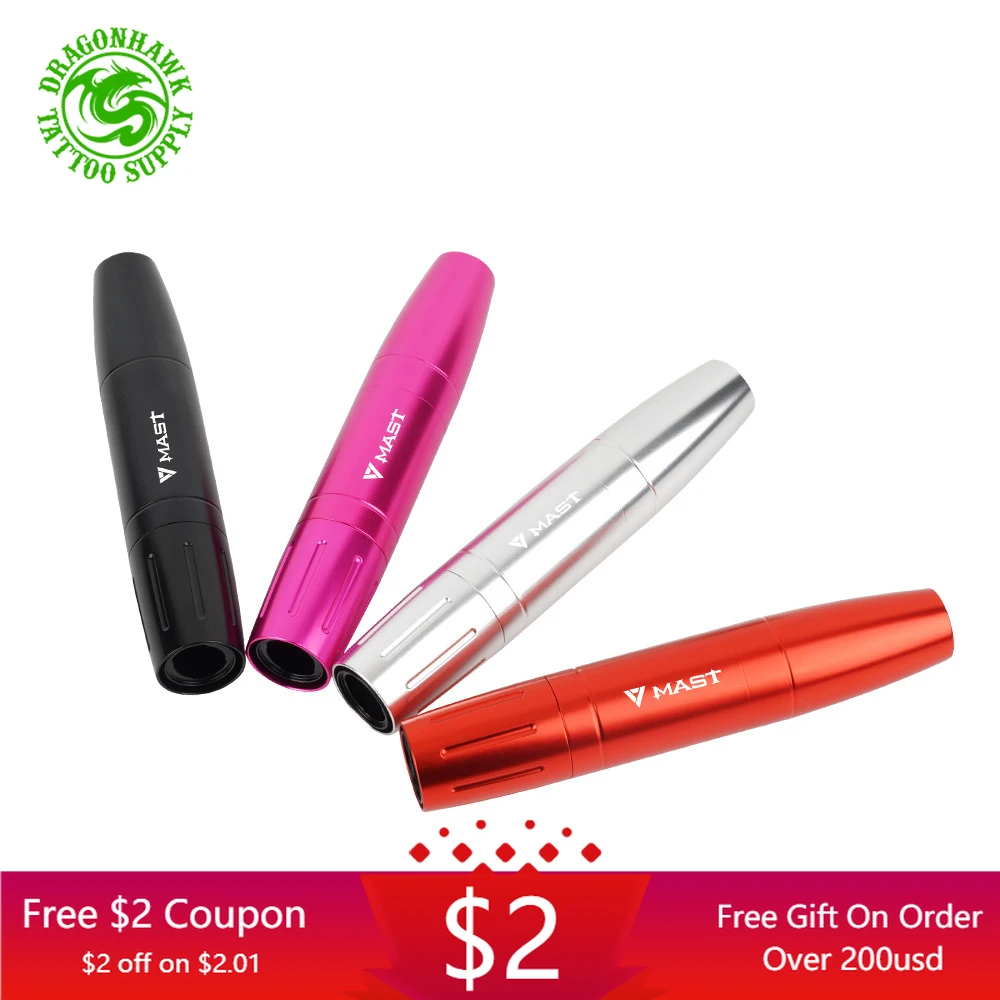 Машинка для перманентного макияжа вращающийся тату пистолет ручка бровей губ