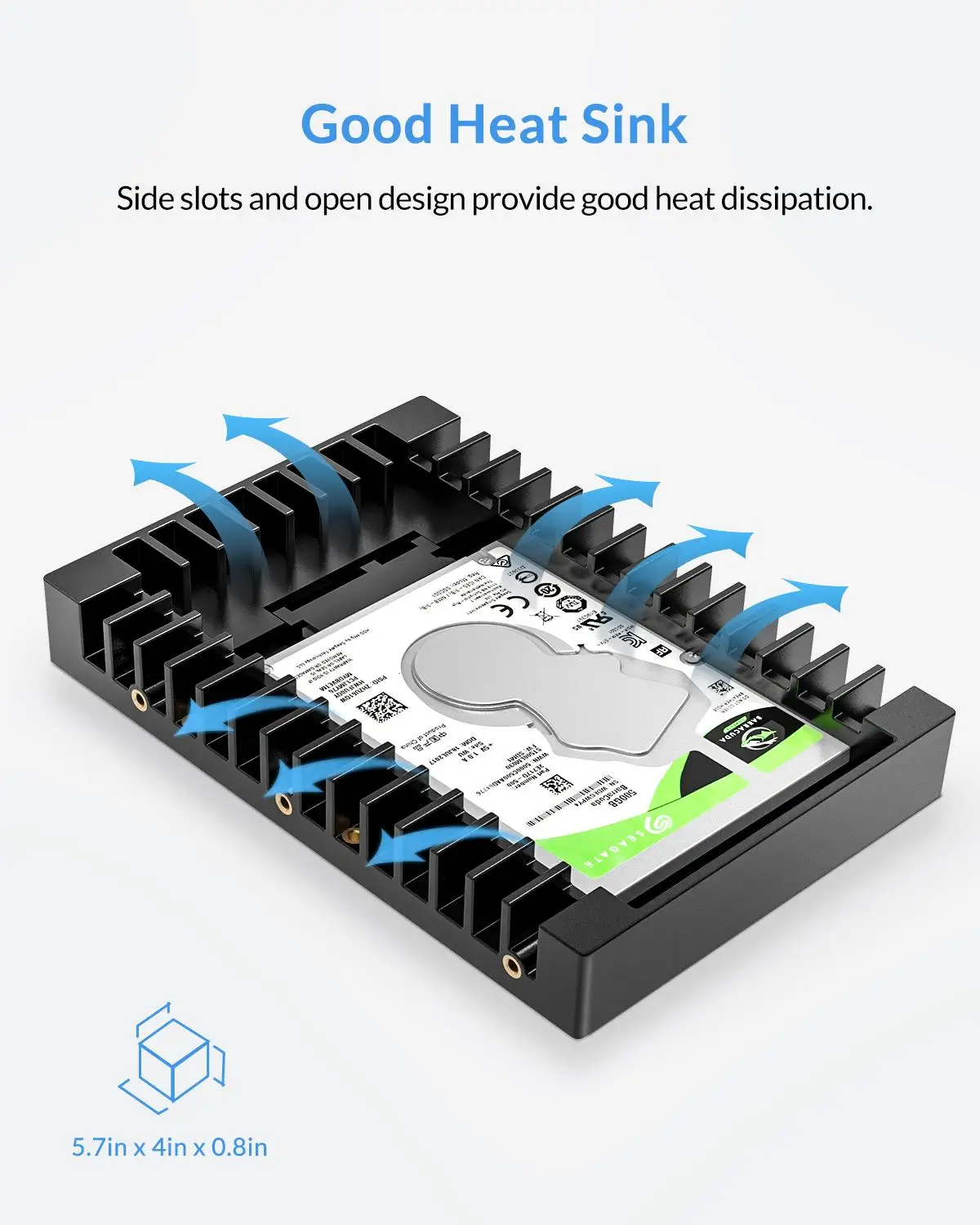 Жесткий диск ORICO Caddy 2 5 3 поддержка SATA 0 к USB 6 Гбит/с 7/9 5/12 мм дюймов HDDs и SSDs