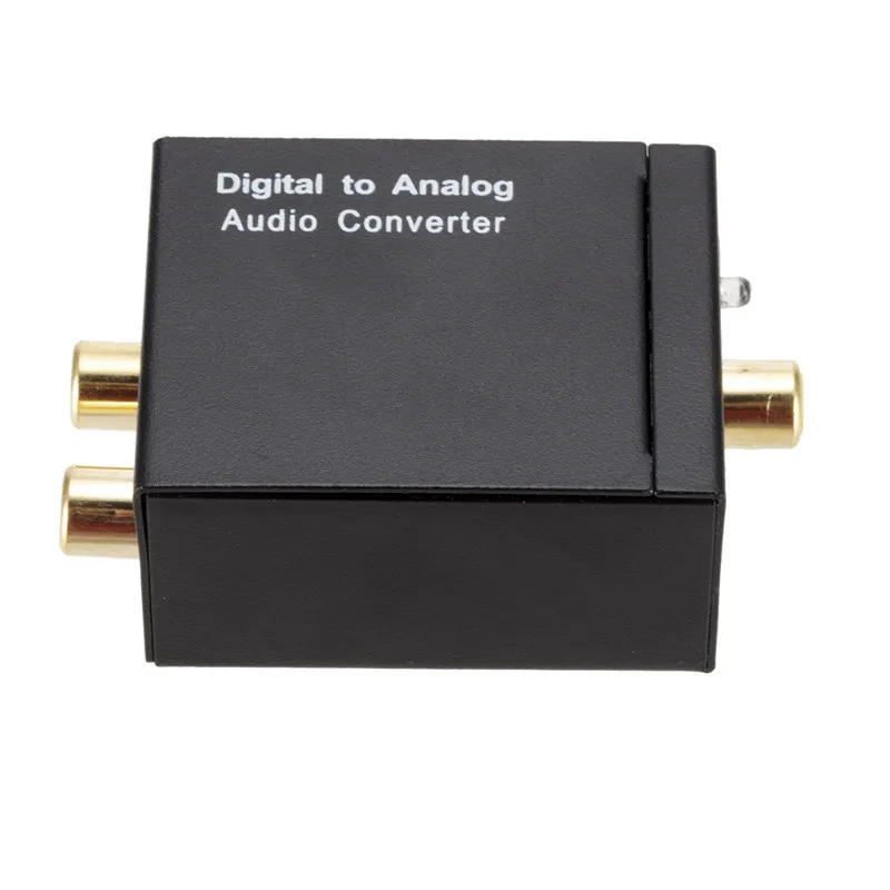 Цифровой аналоговый аудиоадаптер RCA R/L выход DAC усилитель для коаксиального