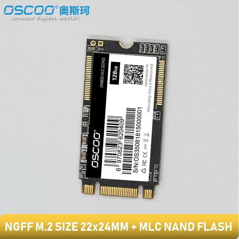 OSCOO NGFF M.2 2242 SATA SSD жесткий диск 16 ГБ 32 64 128 256 512 1 ТБ оригинальные чипы MLC M2 новый для