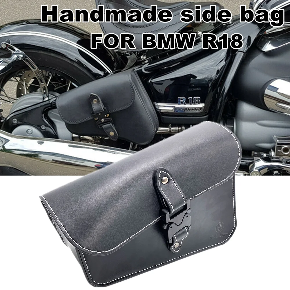 

Мотоциклетная Сумка-седло подходит для BMW R18 r18 r1800cc 2020 2021 2022, боковая сумка ручной работы из воловьей кожи