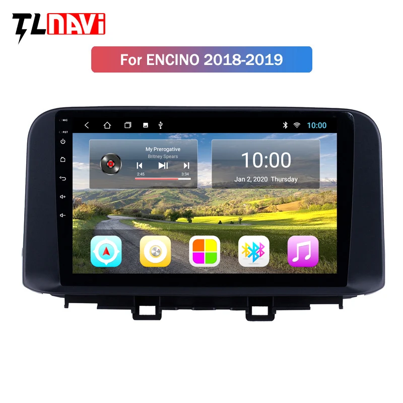 2G ОЗУ Android 10 для Hyundai ENCINO kona/Tucson 2018 2019 Автомобильный GPS навигатор мультимедийный