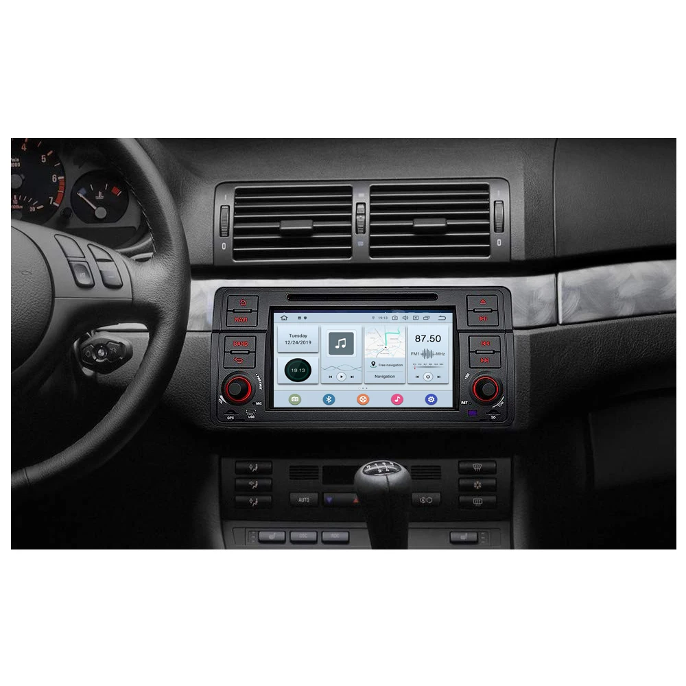 PX5 PX6 1 Din Android 10 GPS Navigation For BMW E46 M3 Rover 75 Coupe 318/320/325/330/335 Car Radio Multimedia DVD PlayerStereo |