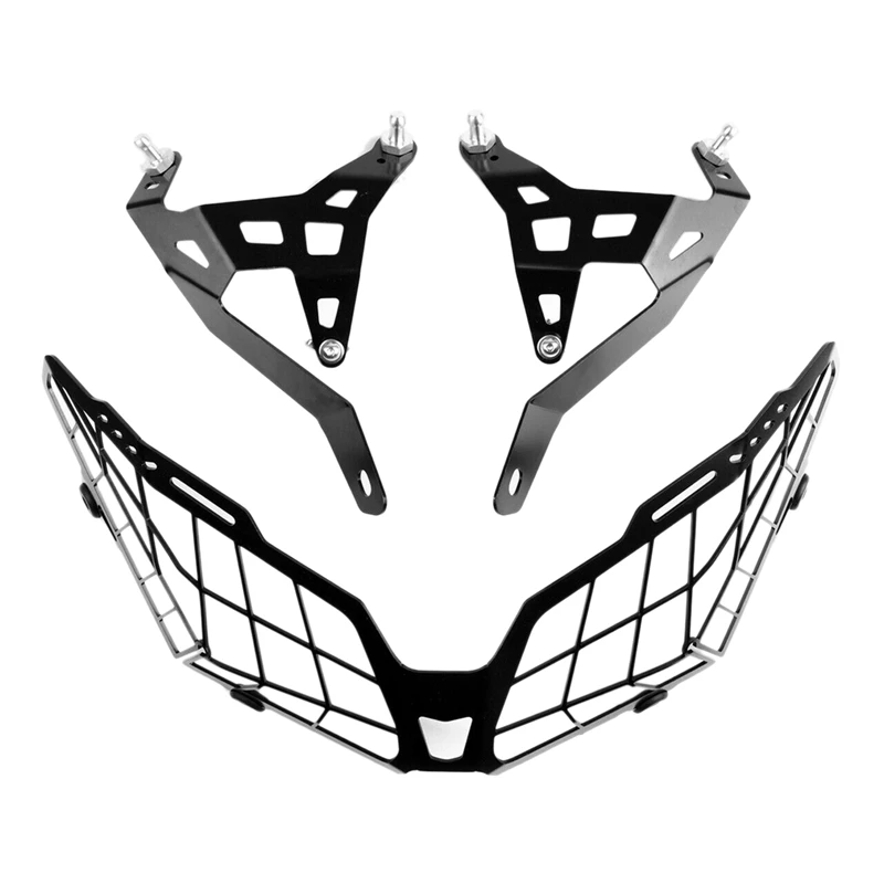 

Motorcycle Front Headlight Grille Guard Protective Cover Stainless Steel for YAMAHA MT09 Tracer 900 FZ09 2016-2017