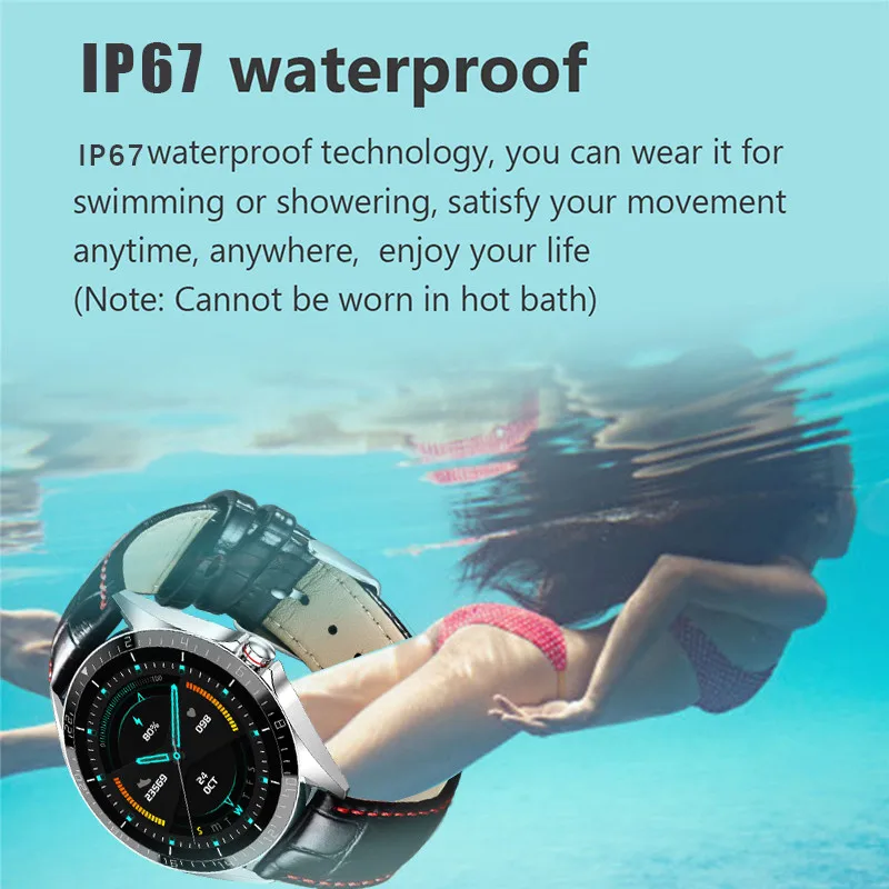 LIGE Смарт часы для мужчин и женщин спортивный фитнес трекер светодиодный