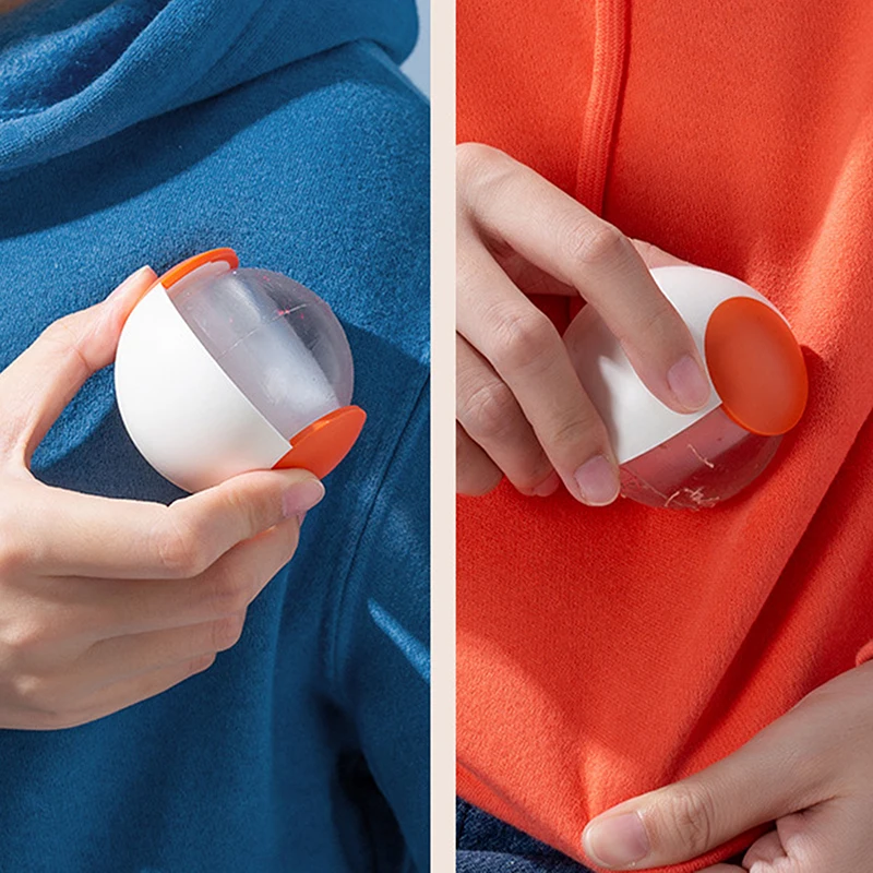 

Household Round Mini Dust Collector Sticky Hair Washable Reusable Travel Strong Stickiness Pet Hair Collector Rolling Ball