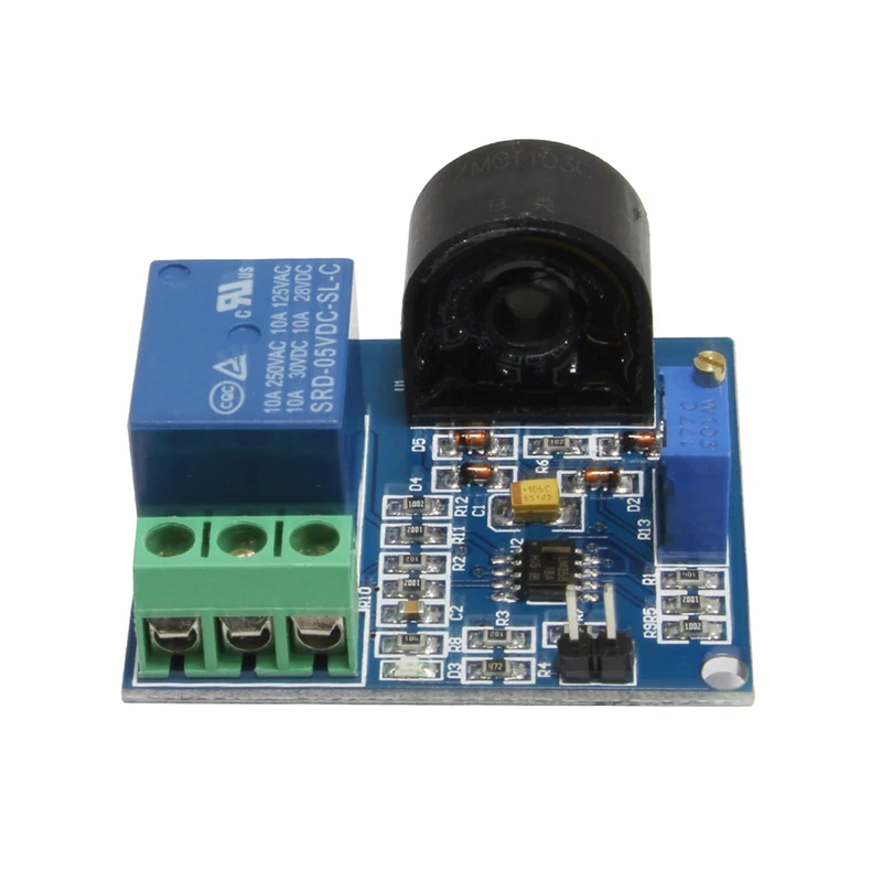 5A модуль датчика защиты от перегрузки по току переменного тока 12 В реле для