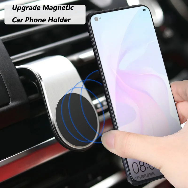 

Rock Metal Magnetic Car Phone Holder for Phone Magnet Stand in Car GPS