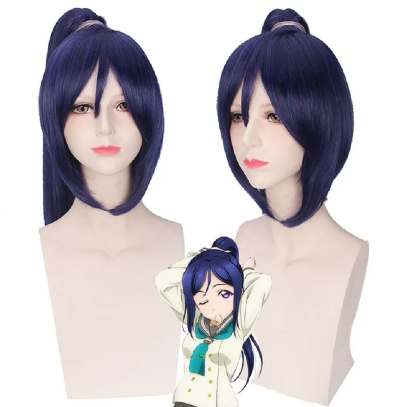 

LoveLive Sunshine Kanan Matsuura cosplay Wig Love Live Synthetic Fake Hair Heat Resistant Fiber Women Cosplay Costume Wigs