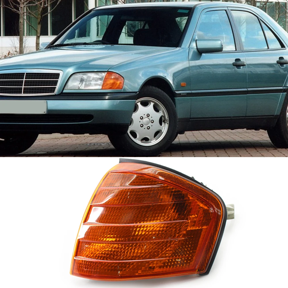 

1 Pair Car Front Turn Signal Light Replace Lamp for Mercedes Benz Class C 1994-2000 Lamp Replacement Automobile Bulb Accessory