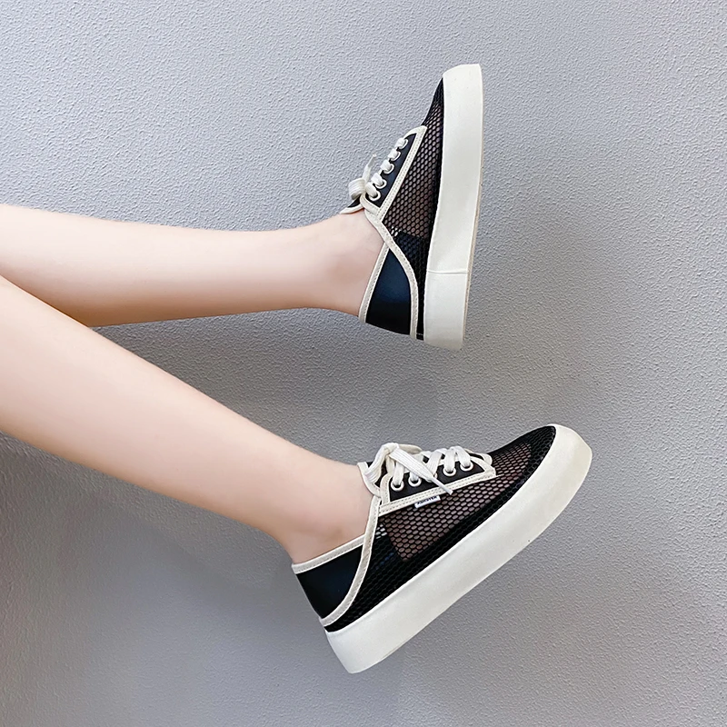 

Trendy big head canvas women's shoes 2021 autumn new Korean style leisure thick soled shoes student trend women's shoes