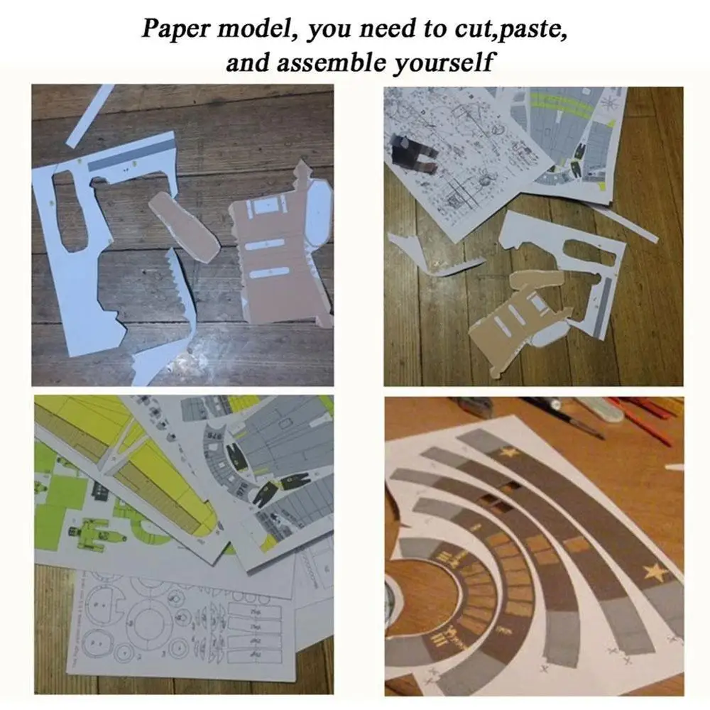 

1:400 British Titanic Cruise Ship Paper Model Ship Model Handmade DIY Army Fan Gift Children'S Toy Paper Puzzle