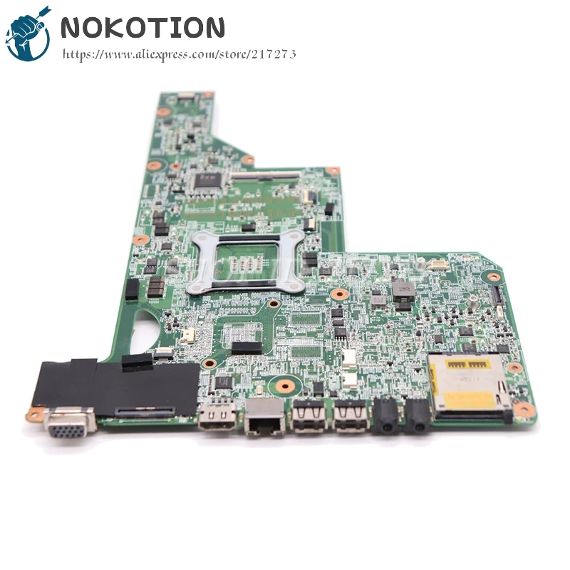Материнская плата NOKOTION 615849 001 605903 для ноутбука HP G62 G72 CQ62 HM55 UMA DDR3 основная