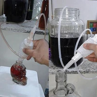 safe bar supplies semi automatic brew syphon tube pack wine making hand knead siphon filter tool