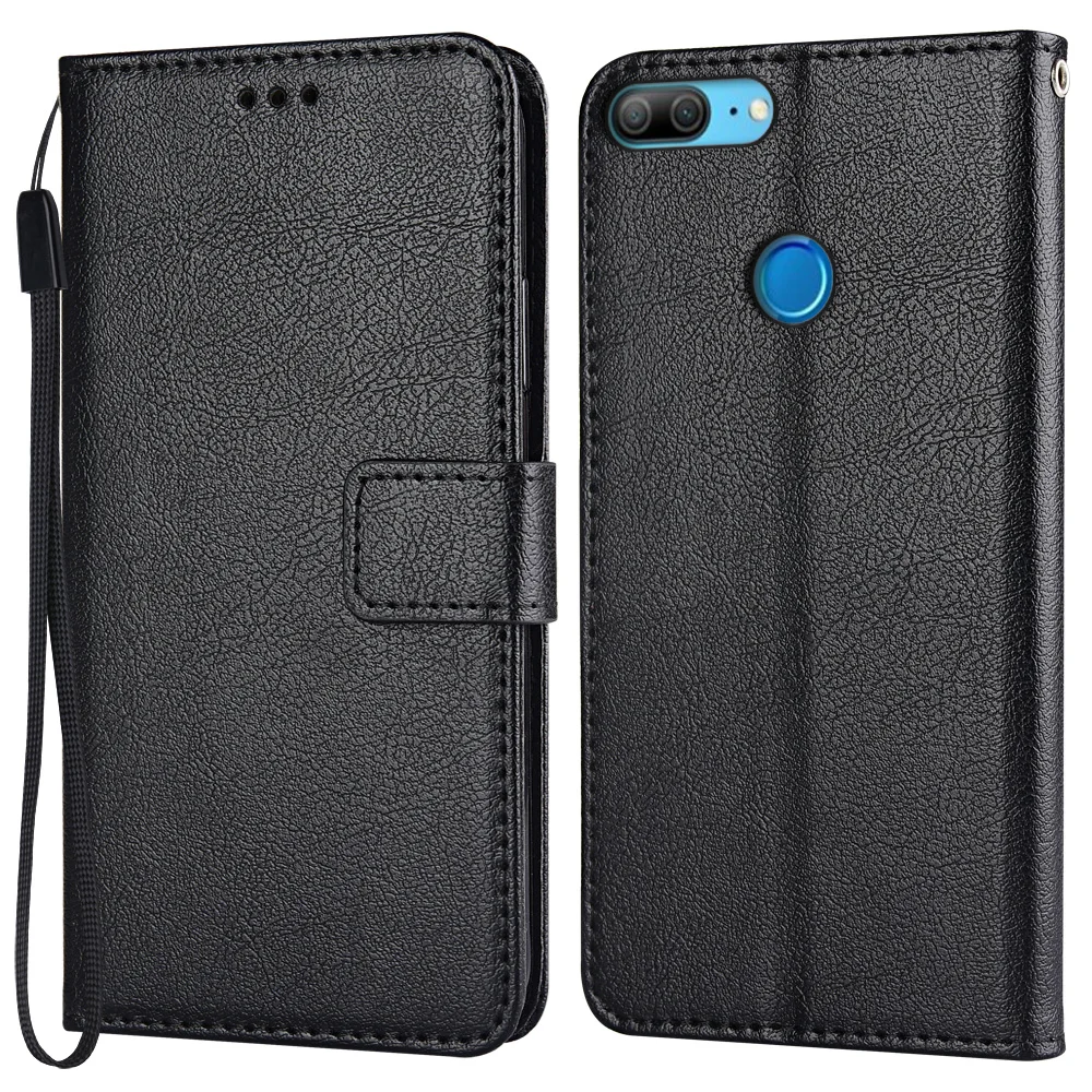 

Flip Wallet PU Leather Case for Huawei Honor 9 Lite LLD-L31 5.65''Funda Stand Business Phone Holster Stripe Protect Cover